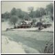 The boathouse during the 'big freeze' January 1982