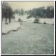 View from Porthill Bridge during the 'big freeze' January 1982 (see below for same view in more verdant climes)
