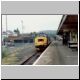 Kyle of Lochalsh railway station with class 37 train just arriving